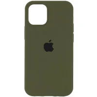 Чохол Silicone Case Full Protective (AA) для Apple iPhone 13 mini (5.4) - Зелений / Dark Olive
