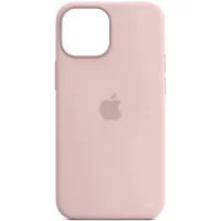 Чехол Silicone Case Full Protective (AA) для Apple iPhone 13 mini (5.4) - Розовый / Chalk Pink