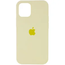 Чохол Silicone Case Full Protective (AA) для Apple iPhone 13 (6.1) - Жовтий / Mellow Yellow
