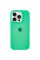 Чехол Silicone Case Full Protective (AA) для Apple iPhone 14 Pro (6.1) - Зеленый / Spearmint - фото