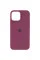 Чохол Silicone Case Full Protective (AA) для Apple iPhone 14 Pro Max (6.7) - Бордовий / Plum - фото