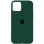 Чехол Silicone Case Full Protective (AA) для Apple iPhone 14 Plus (6.7) - Зеленый / Forest green
