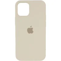Чохол Silicone Case Full Protective (AA) для Apple iPhone 15 (6.1) - Бежевий / Antique White