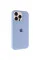 Чохол Silicone Case Full Protective (AA) для Apple iPhone 15 Pro (6.1) - Блакитний / Lilac Blue - фото