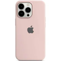 Чохол Silicone Case Full Protective (AA) для Apple iPhone 15 Pro Max (6.7) - Рожевий / Chalk Pink
