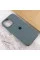 Чехол Silicone Case Full Protective (AA) для Apple iPhone 16 (6.1) - Зеленый / Cactus - фото