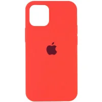 Чохол Silicone Case Full Protective (AA) для Apple iPhone 16 Pro Max (6.9) - Кавуновий / Watermelon red