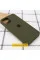 Чехол Silicone Case Full Protective (AA) для Apple iPhone 16 Pro Max (6.9) - Зеленый / Dark Olive - фото