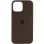 Чохол Silicone Case Full Protective (AA) для Apple iPhone 16 Pro Max (6.9) - Темно-коричневий / Umber