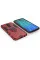 Ударопрочный чехол Transformer Ring for Magnet для Xiaomi Redmi Note 8 Pro - Красный / Dante Red - фото