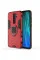 Ударопрочный чехол Transformer Ring for Magnet для Xiaomi Redmi Note 8 Pro - Красный / Dante Red - фото