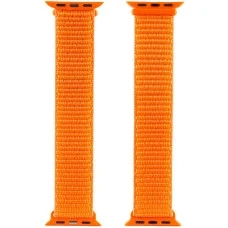 Ремешок Nylon для Apple Watch 38/40/41/42mm(ser.10) - Оранжевый / Orange