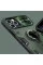 TPU+PC чохол Nillkin CamShield Armor (шторка на камеру) для Apple iPhone 15 Pro (6.1) - Зелений - фото
