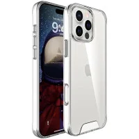 Чохол TPU Space Case transparent для Apple iPhone 16 Pro (6.3) - Прозорий