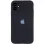 Чохол Silicone Case Full Camera Protective (AA) для Apple iPhone 12 (6.1) - Чорний / Black