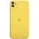 Чохол Silicone Case Full Camera Protective (AA) для Apple iPhone 12 (6.1) - Жовтий / Yellow