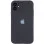 Чохол Silicone Case Full Camera Protective (AA) для Apple iPhone 12 (6.1) - Сірий / Dark Gray