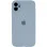 Чохол Silicone Case Full Camera Protective (AA) для Apple iPhone 12 (6.1) - Блакитний / Sweet Blue