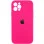 Чехол Silicone Case Full Camera Protective (AA) для Apple iPhone 12 Pro Max (6.7) - Розовый / Barbie pink