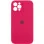 Чехол Silicone Case Full Camera Protective (AA) для Apple iPhone 12 Pro Max (6.7) - Красный / Rose Red