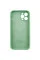 Чехол Silicone Case Full Camera Protective (AA) для Apple iPhone 12 Pro Max (6.7) - Зеленый / Pistachio - фото