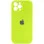 Чехол Silicone Case Full Camera Protective (AA) для Apple iPhone 12 Pro Max (6.7) - Кислотно-зеленый / Acid Green