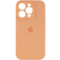 Чохол Silicone Case Full Camera Protective (AA) для Apple iPhone 13 Pro Max (6.7) - Помаранчевий / Cantaloupe