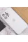 Чохол Silicone Case Full Camera Protective (AA) для Apple iPhone 13 Pro (6.1) - Білий / White - фото