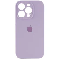 Чехол Silicone Case Full Camera Protective (AA) для Apple iPhone 13 Pro (6.1) - Сиреневый / Lilac