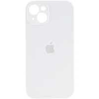 Чохол Silicone Case Full Camera Protective (AA) для Apple iPhone 13 (6.1) - Білий / White