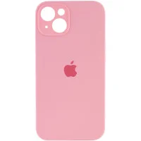 Чохол Silicone Case Full Camera Protective (AA) для Apple iPhone 13 (6.1) - Рожевий / Light pink