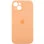 Чохол Silicone Case Full Camera Protective (AA) для Apple iPhone 13 (6.1) - Помаранчевий / Cantaloupe
