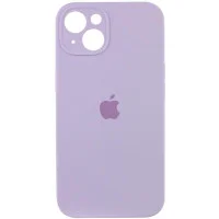 Чохол Silicone Case Full Camera Protective (AA) для Apple iPhone 13 (6.1) - Бузковий / Lilac