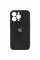 Чехол Silicone Case Full Camera Protective (AA) для Apple iPhone 14 Pro (6.1) - Черный / Black | inMobi Чехол Silicone Case Full Camera Protective (AA) для Apple iPhone 14 Pro (6.1) - Черный / Black - фото