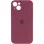 Чехол Silicone Case Full Camera Protective (AA) для Apple iPhone 14 (6.1) - Бордовый / Plum