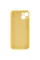 Чохол Silicone Case Full Camera Protective (AA) для Apple iPhone 14 (6.1) - Жовтий / Mellow Yellow - фото