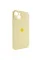 Чохол Silicone Case Full Camera Protective (AA) для Apple iPhone 14 (6.1) - Жовтий / Mellow Yellow - фото