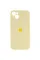 Чохол Silicone Case Full Camera Protective (AA) для Apple iPhone 14 (6.1) - Жовтий / Mellow Yellow - фото