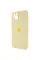 Чохол Silicone Case Full Camera Protective (AA) для Apple iPhone 14 (6.1) - Жовтий / Mellow Yellow - фото