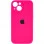 Чехол Silicone Case Full Camera Protective (AA) для Apple iPhone 14 (6.1) - Розовый / Barbie pink