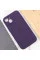 Чехол Silicone Case Full Camera Protective (AA) для Apple iPhone 14 (6.1) - Фиолетовый / Elderberry - фото