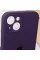 Чехол Silicone Case Full Camera Protective (AA) для Apple iPhone 14 (6.1) - Фиолетовый / Elderberry - фото