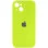 Чехол Silicone Case Full Camera Protective (AA) для Apple iPhone 14 (6.1) - Кислотно-зеленый / Acid Green