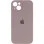 Чохол Silicone Case Full Camera Protective (AA) для Apple iPhone 15 (6.1) - Сірий / Lavender
