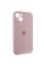 Чохол Silicone Case Full Camera Protective (AA) для Apple iPhone 15 (6.1) - Рожевий / Chalk Pink - фото