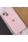 Чохол Silicone Case Full Camera Protective (AA) для Apple iPhone 15 (6.1) - Рожевий / Chalk Pink - фото