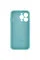 Чохол Silicone Case Full Camera Protective (AA) для Apple iPhone 15 Pro (6.1) - Бірюзовий / Marine Green - фото