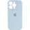 Чохол Silicone Case Full Camera Protective (AA) для Apple iPhone 15 Pro (6.1) - Блакитний / Sweet Blue