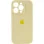 Чохол Silicone Case Full Camera Protective (AA) для Apple iPhone 15 Pro (6.1) - Жовтий / Mellow Yellow