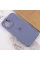 Чехол Silicone Case Full Camera Protective (AA) для Apple iPhone 15 Pro (6.1) - Серый / Lavender Gray - фото